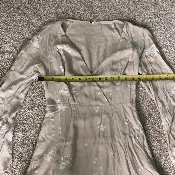 📦 🚚 EVERYTHING MUST GO! Free People Tan Dress | Sz 2 - Picture 6 of 8